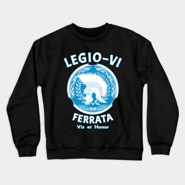 Legio VI Ferrata Crewneck Sweatshirt by NicGrayTees